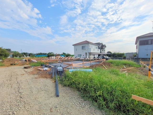 入間市宮寺・全3棟　新築一戸建　2号棟　～駐車2台～の外観|現地写真（2025年8月6日撮影）