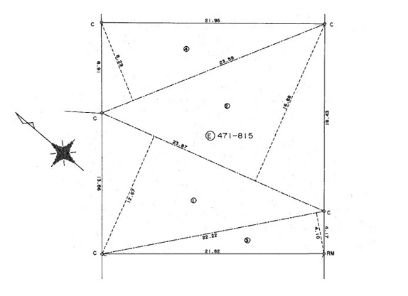 【土地図】 | かどの原分譲地　売地