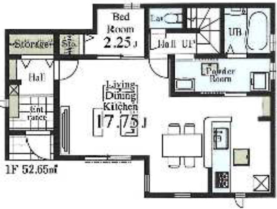 【仲介手数料無料】入間久保稲荷第９期全５棟４号棟　入間の新築なら西武ハウジング