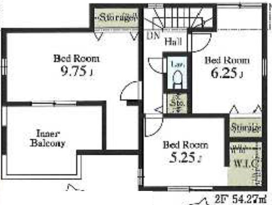 【仲介手数料無料】入間久保稲荷第９期全５棟４号棟　入間の新築なら西武ハウジングの間取り