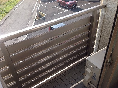 クレイノルーチェⅤのバルコニー