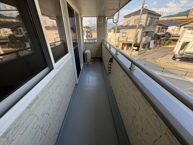 東野タウンハウスⅢ　Ｂのバルコニー