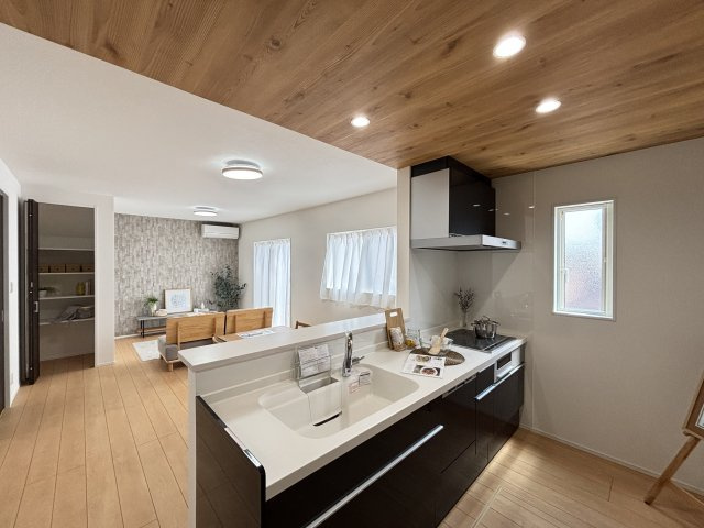 新築戸建　安東５丁目のキッチン