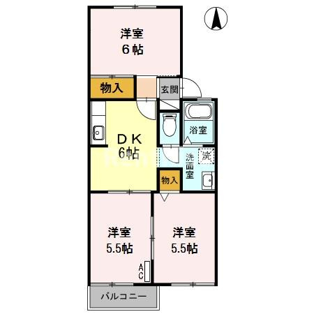 ファミールＳの間取り