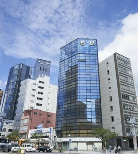 若杉西梅田ビルの外観パース|若杉西梅田ビル