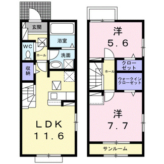 【間取り】 | Ｋ．Ｚ　ｗｉｌｌ　Ｈ | 間取図