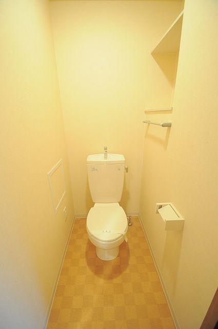 大阪市都島区東野田町５丁目の賃貸マンションのトイレ