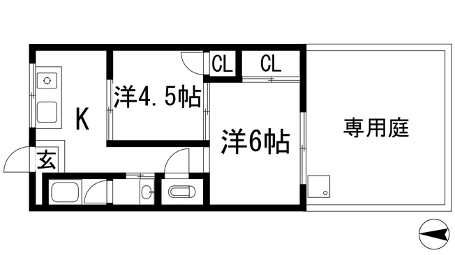 【間取り】 | ナカムラニューハイツ