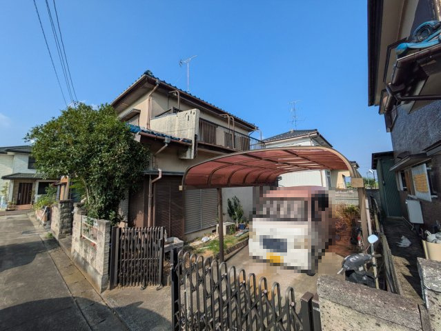 加須市柳生　中古戸建ての外観|外観もきれいです