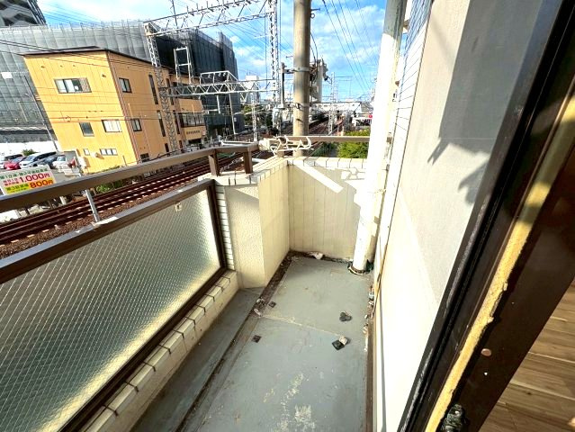 パウゼ河内長野駅前のバルコニー
