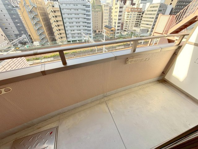 ルミエール新大阪のバルコニー