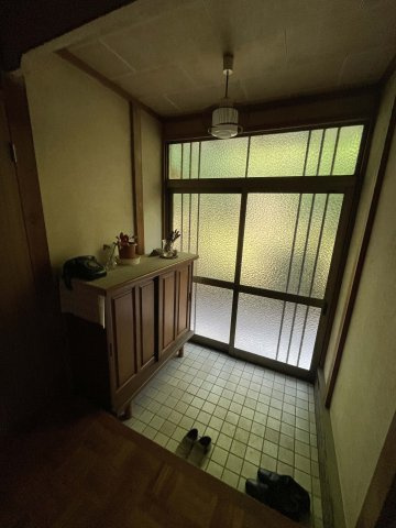 かすみがうら市東野寺の玄関