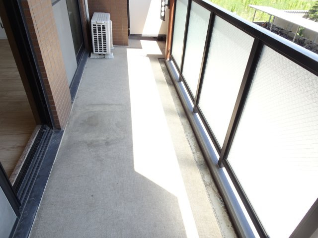 けやきヒルズのバルコニー