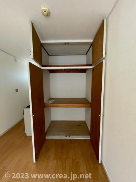 美しの森ハウスB棟の収納