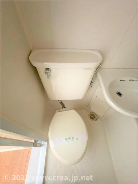 美しの森ハウスB棟のトイレ