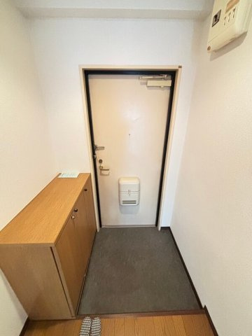 日吉マンションの玄関
