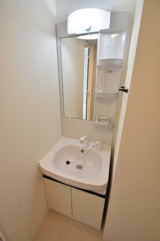 大阪市城東区中央２丁目の賃貸マンションの洗面所