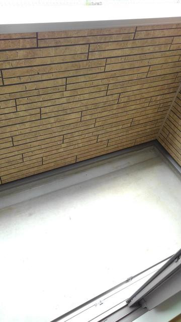 アンソレイエ・ジャルダンのバルコニー