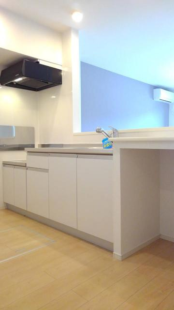 アンソレイエ・ジャルダンのキッチン