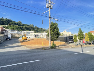 【外観】 | うるま市石川（全3区画）ラスト2区画 | 全3区画　①成約済み　②約52坪：1680万円　③成約済み ※伐採・伐根・整地後、お引渡し♪