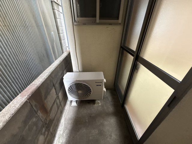 たくみ荘のバルコニー