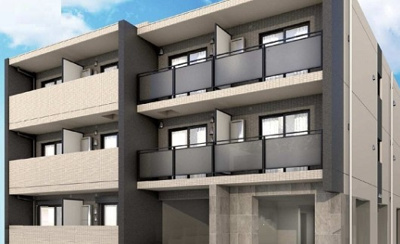 【外観パース】 | ＣＲＥＶＡＮＣＥ亀戸 | 外観パースです。