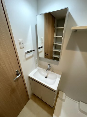 Laviere上中里の洗面所