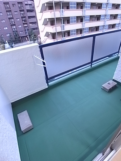 甲南本山コーポラスのバルコニー