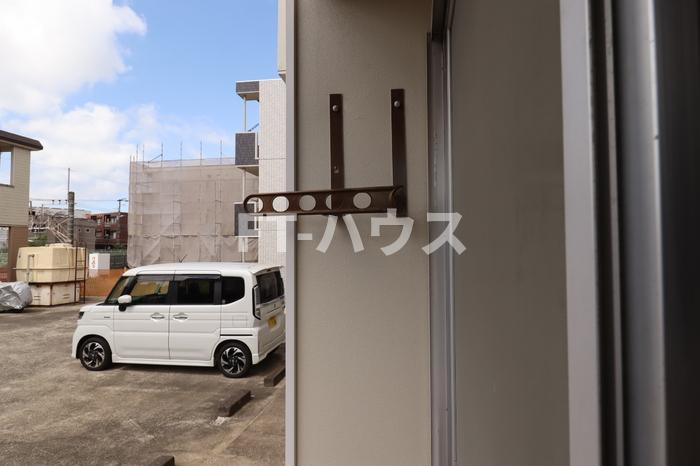 花園コーポの展望|バルコニー