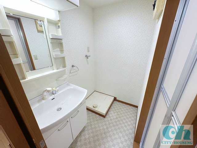 パティオ 304号室の洗面所