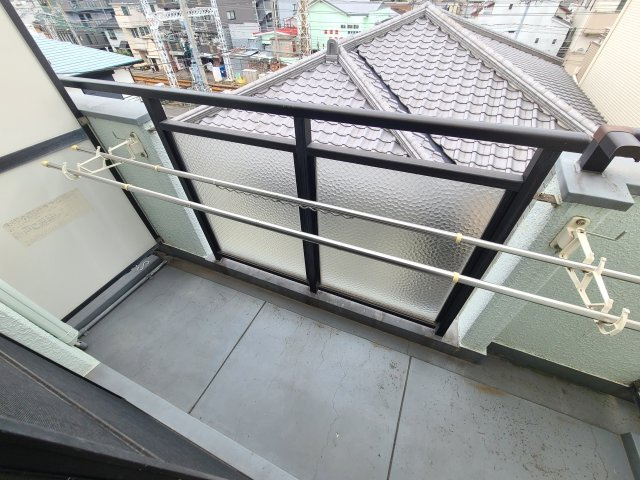 メゾンフレールのバルコニー