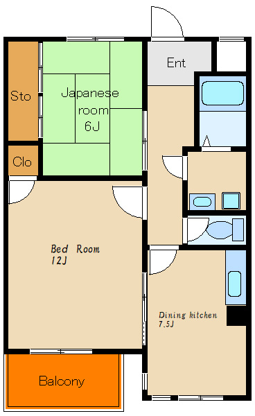 アルテメゾン弐番館の間取り