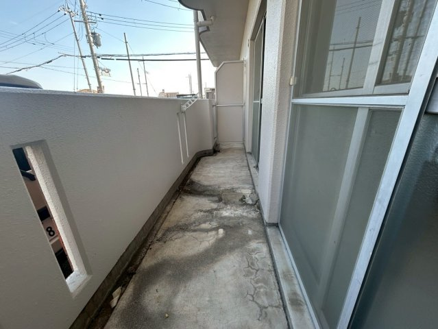 エートルウールーのバルコニー