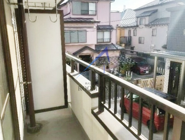 岸谷ハイツのバルコニー|バルコニーです。