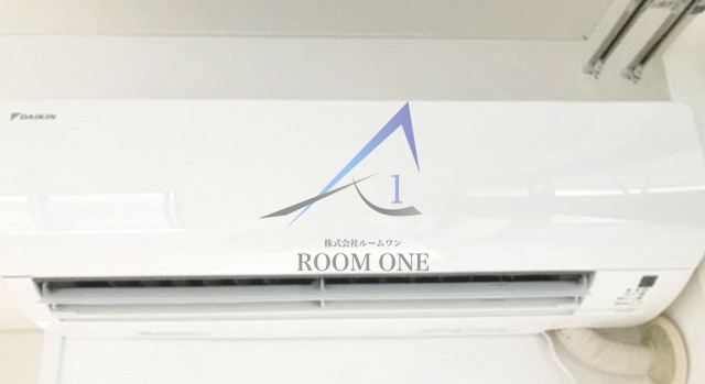 岸谷ハイツの設備|エアコンです。