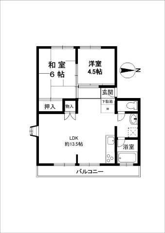 Peterhoda南春日丘の間取り