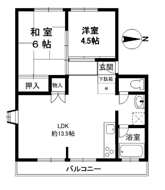 Peterhoda南春日丘の間取り