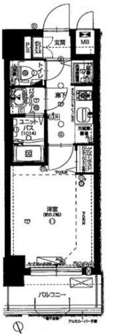 【間取り】 | グランカリテ神戸ハーバーランド前