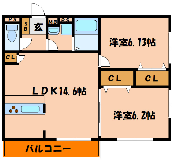MTスクエアの間取り