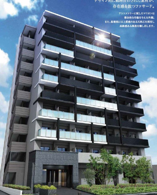 【外観パース】 | プレサンス神戸長田マリエント