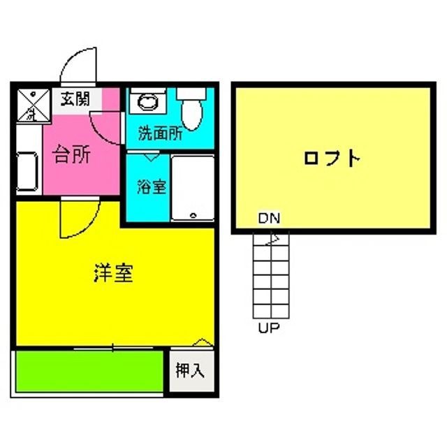 フェスティナレンテの間取り