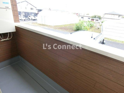 【バルコニー】 | サニーハイムⅡ | 晴れた日には洗濯物もたくさん干せます。