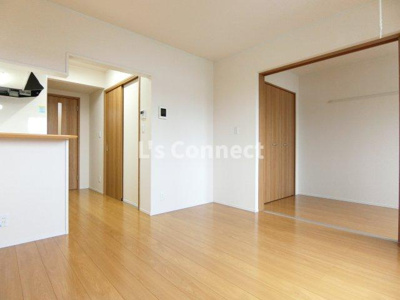 【内装】 | サニーハイムⅡ | 居室と寝室を分けて生活できる１ＬＤＫ。