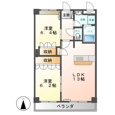 プリオール樹の間取り