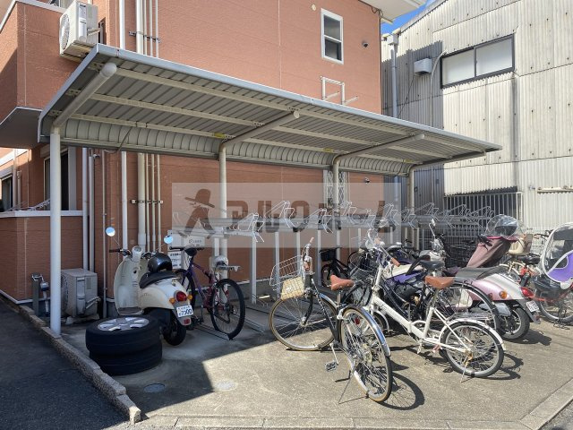 プランドールメゾンのその他共用部分|プランドールメゾン（柏原市本郷）　駐輪場