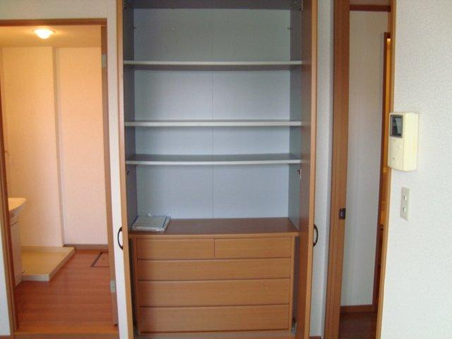 サニープレイスＡの収納|収納です