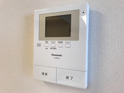 【内装】 | プレジールＡ | カメラ付インターホン