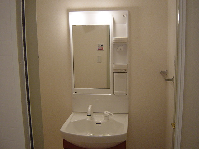 スカイピアの洗面所|洗髪洗面化粧台