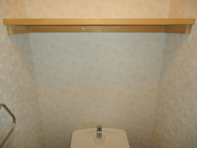 グリーンパークⅡのトイレ|トイレ上部・棚