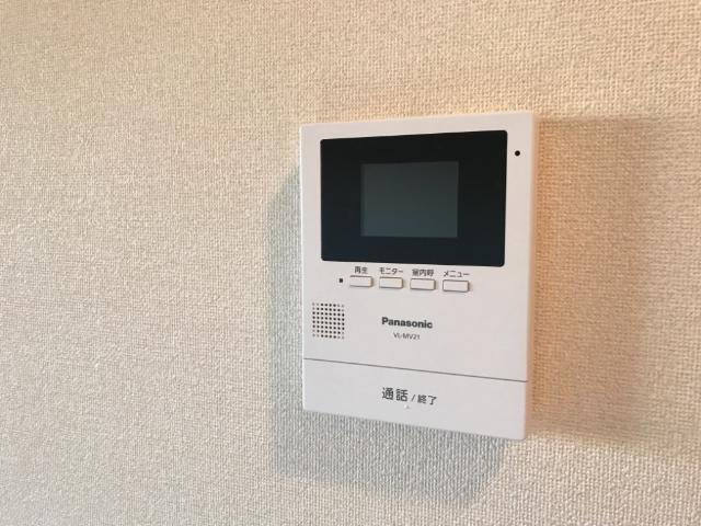 アプリコットの内装|カメラ付インターホン